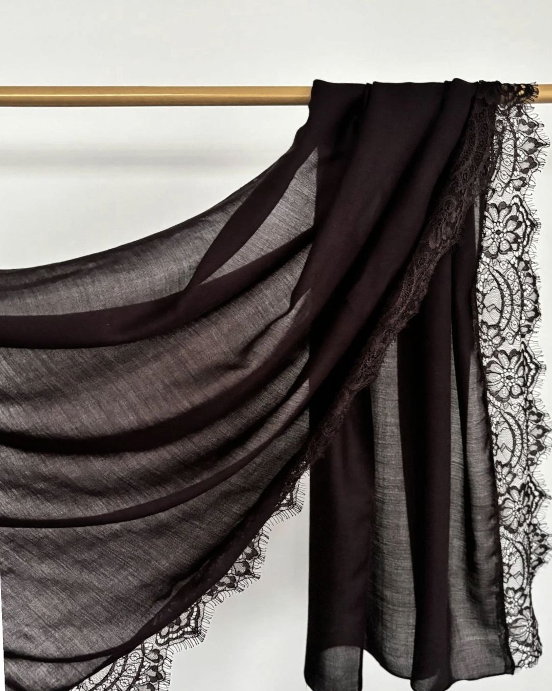 Dusk Lace Modal lace modal hijab by The Noorea Collection